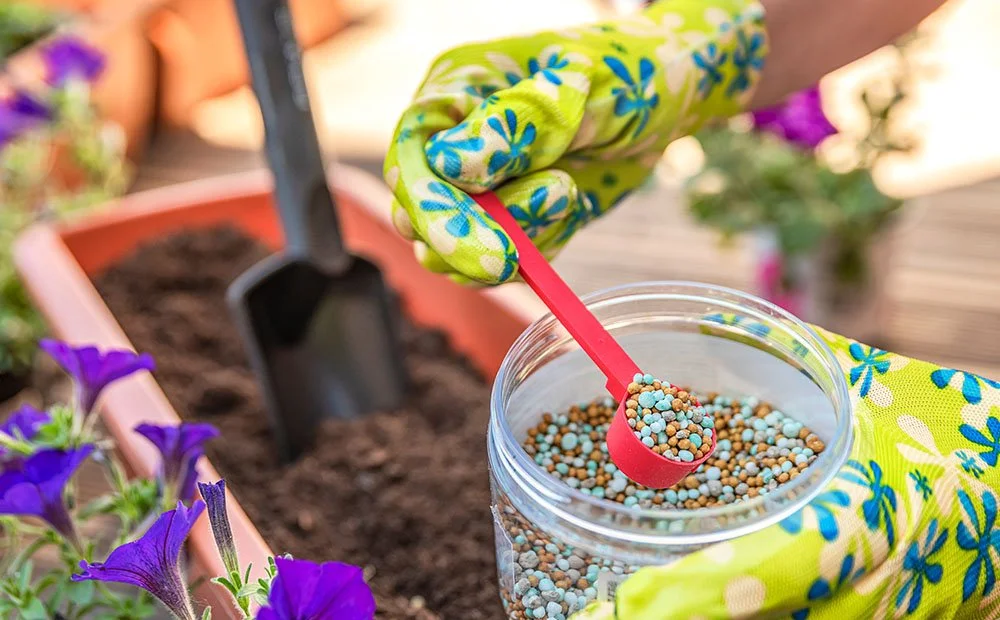 Garden fertilizer discount